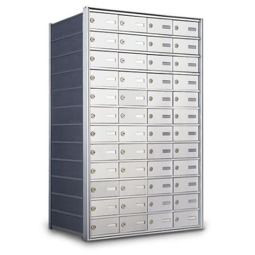 Rear Loading 48-Door Horizontal Private Mailbox